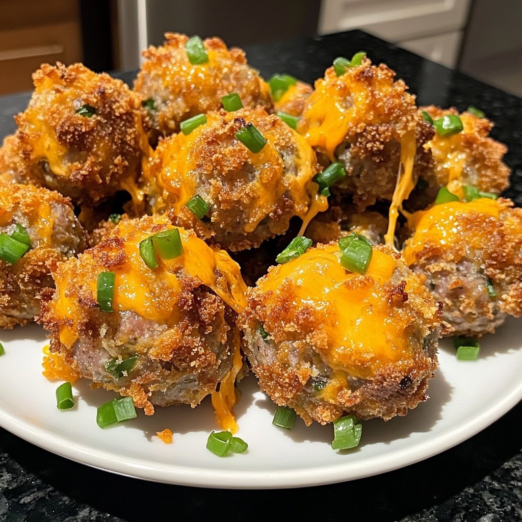 Cheddar Bay Sausage Balls