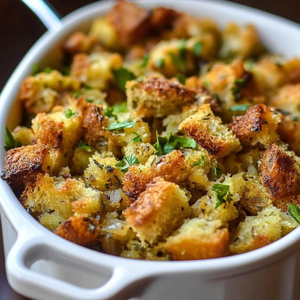 Perfectly Fluffy Homemade Stuffing