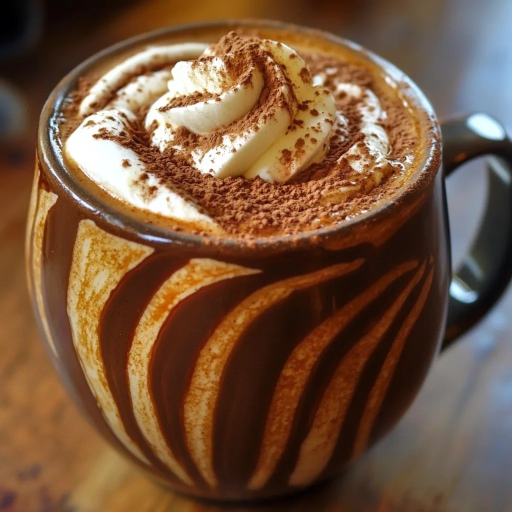 Pumpkin Spice Hot Chocolate
