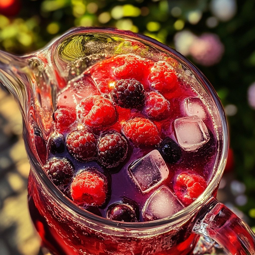 Festive Berry Christmas Punch