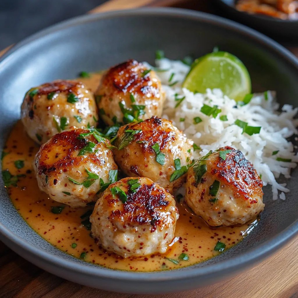 Thai Chicken Meatballs with Peanut Sauce: An Incredible 5-Star Recipe