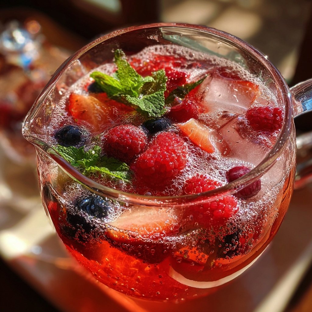 Festive Prosecco Punch Cocktail Recipe