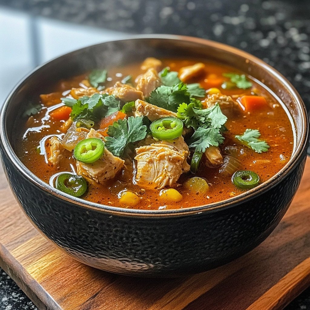 Spicy Chicken Soup