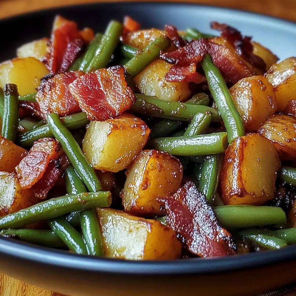 Country Ranch Green Beans & Potatoes w/ Bacon: An Incredible Ultimate Recipe