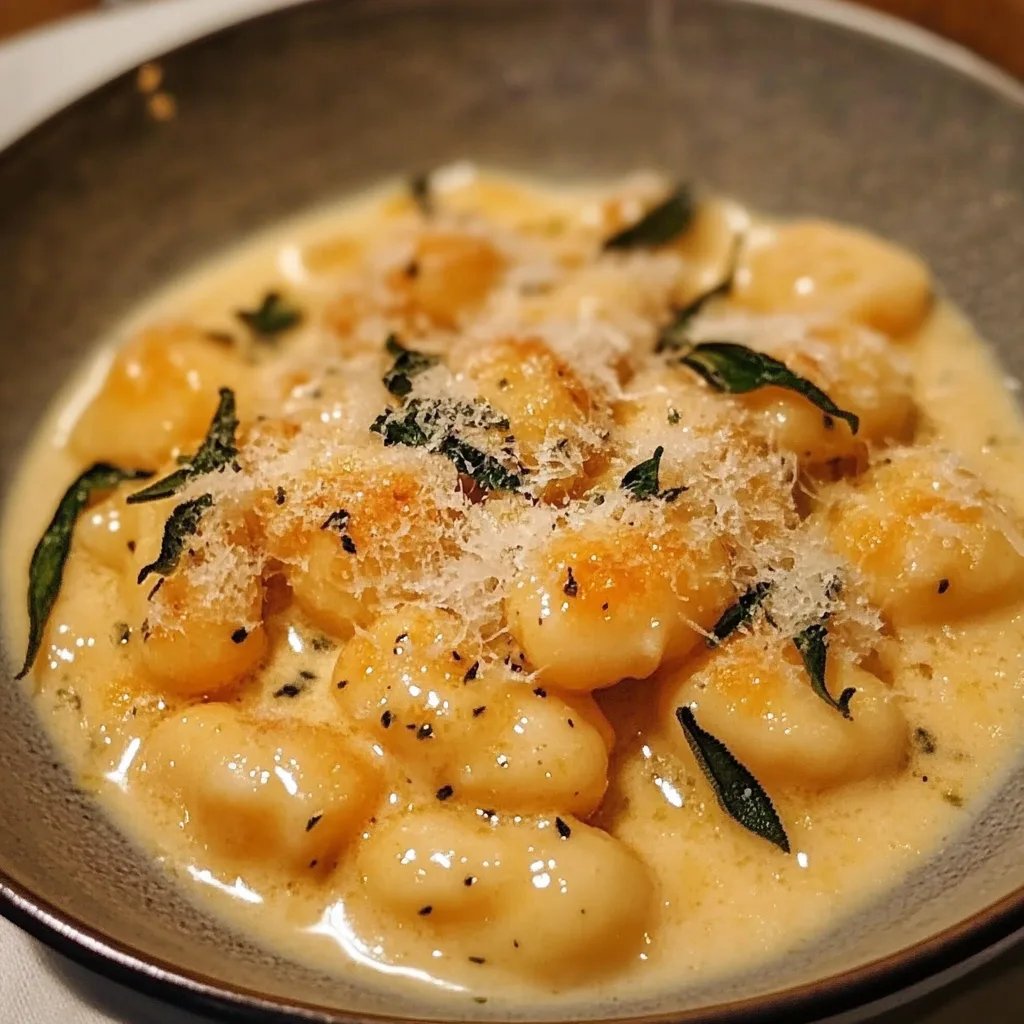 Creamy Pumpkin Gnocchi