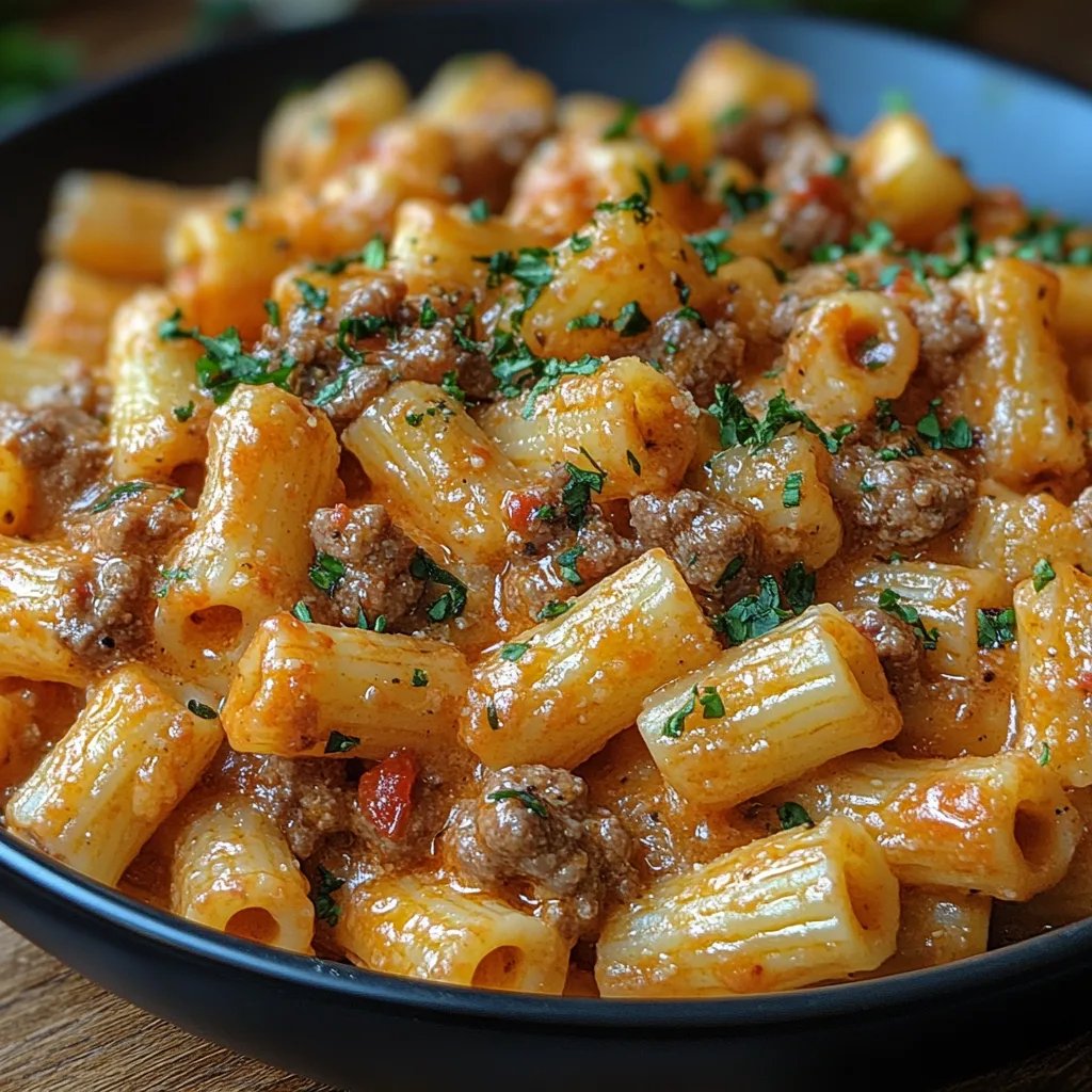 High Protein Creamy Beef Pasta: The Incredible 7-Step Recipe