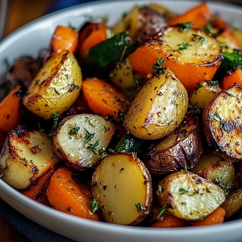 Garlic Herb Roasted Potatoes, Carrots, and Zucchini: An Incredible Ultimate Recipe for 5-Star Meals