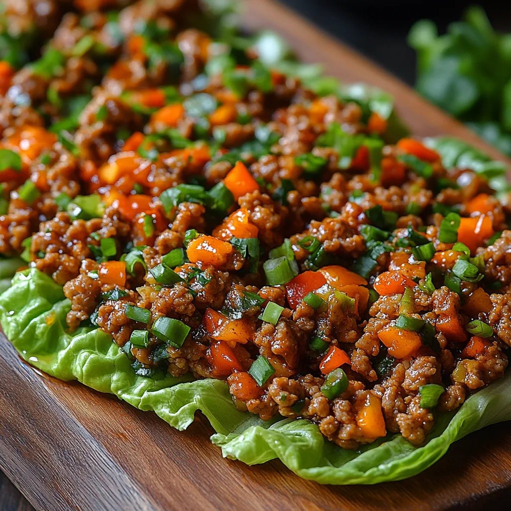 Asian-Style Ground Beef Lettuce Wraps: An Incredible Ultimate Recipe to Wow Your Guests