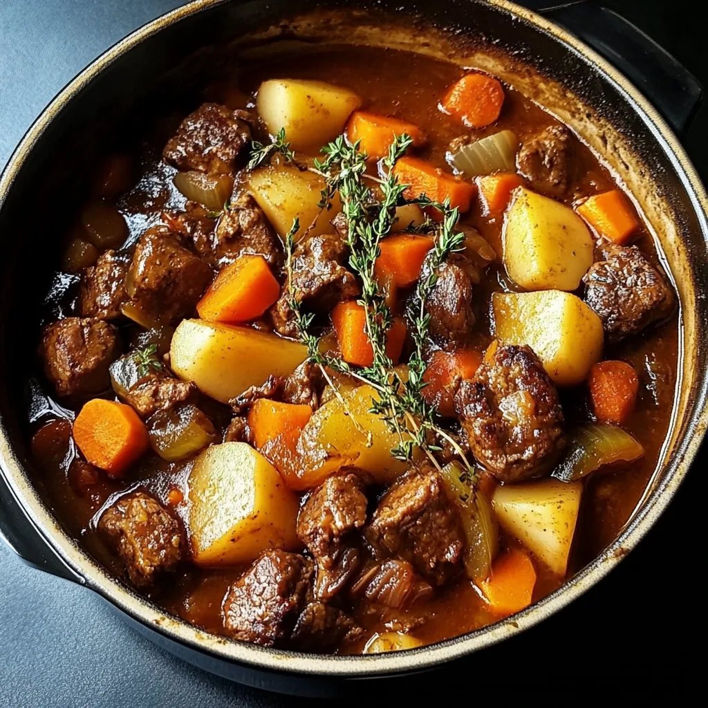 Autumn Harvest Beef Stew