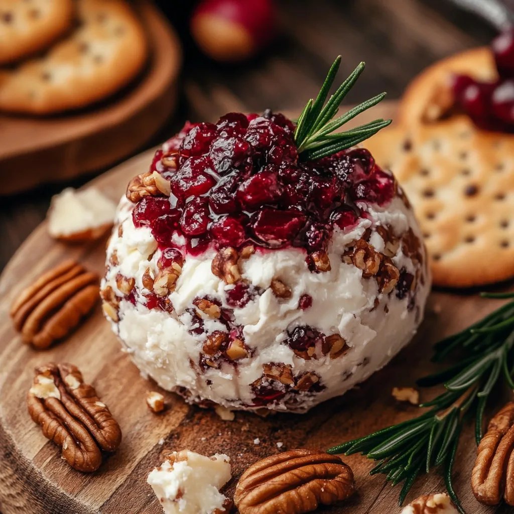 Cranberry Pecan Cheese Ball