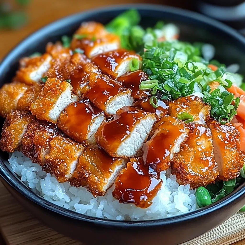 <p>Japanese Katsu Bowls w/ Tonkatsu Sauce: An Incredible Ultimate Recipe</p>