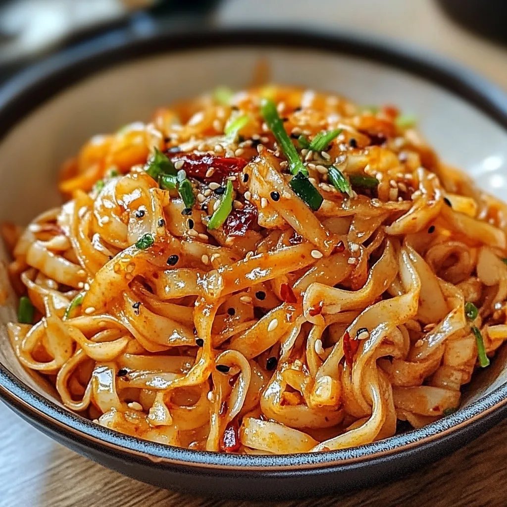 Spicy Garlic Chilli Noodles: An Amazing Ultimate Recipe