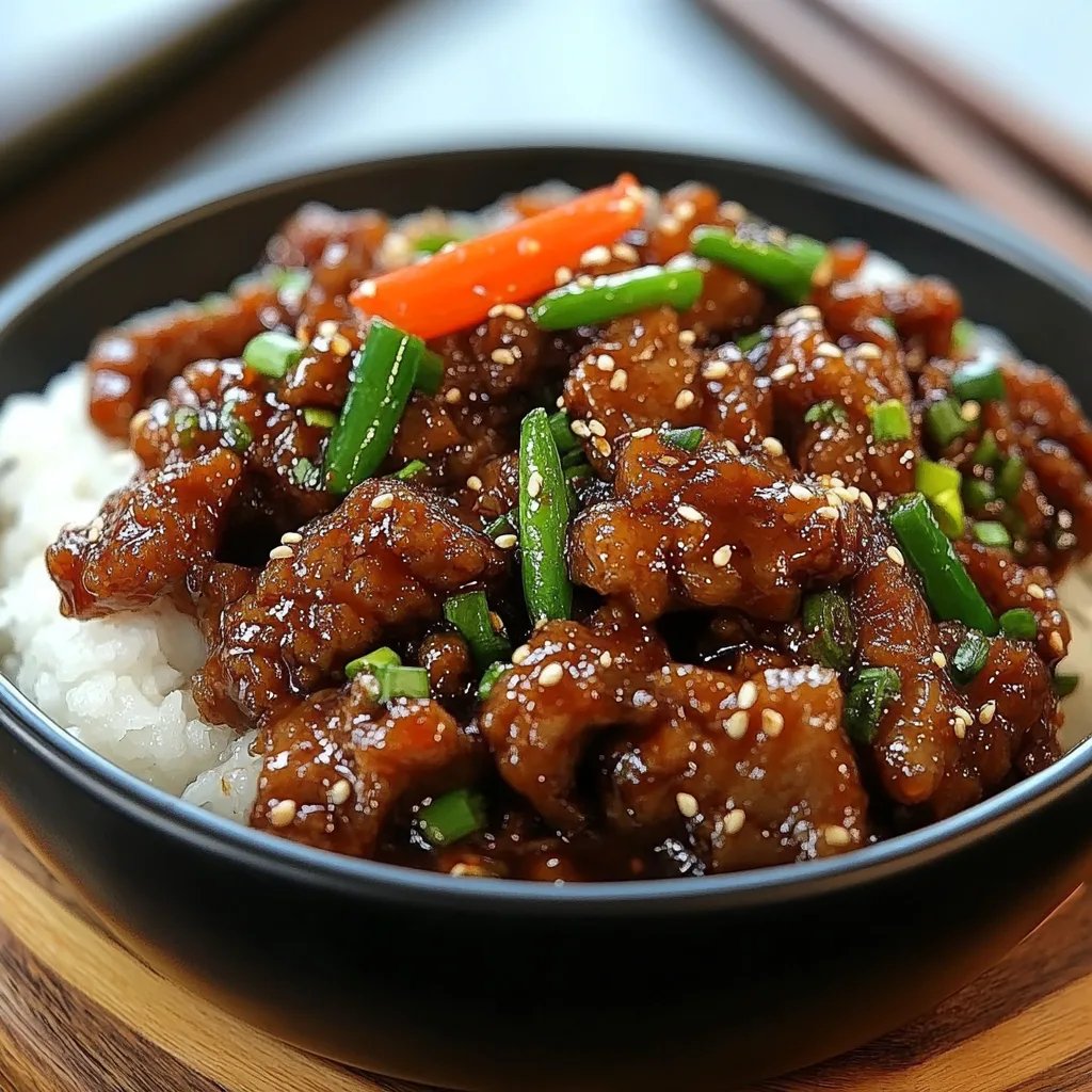Easy Crispy Mongolian Beef: An Incredible 7-Step Recipe
