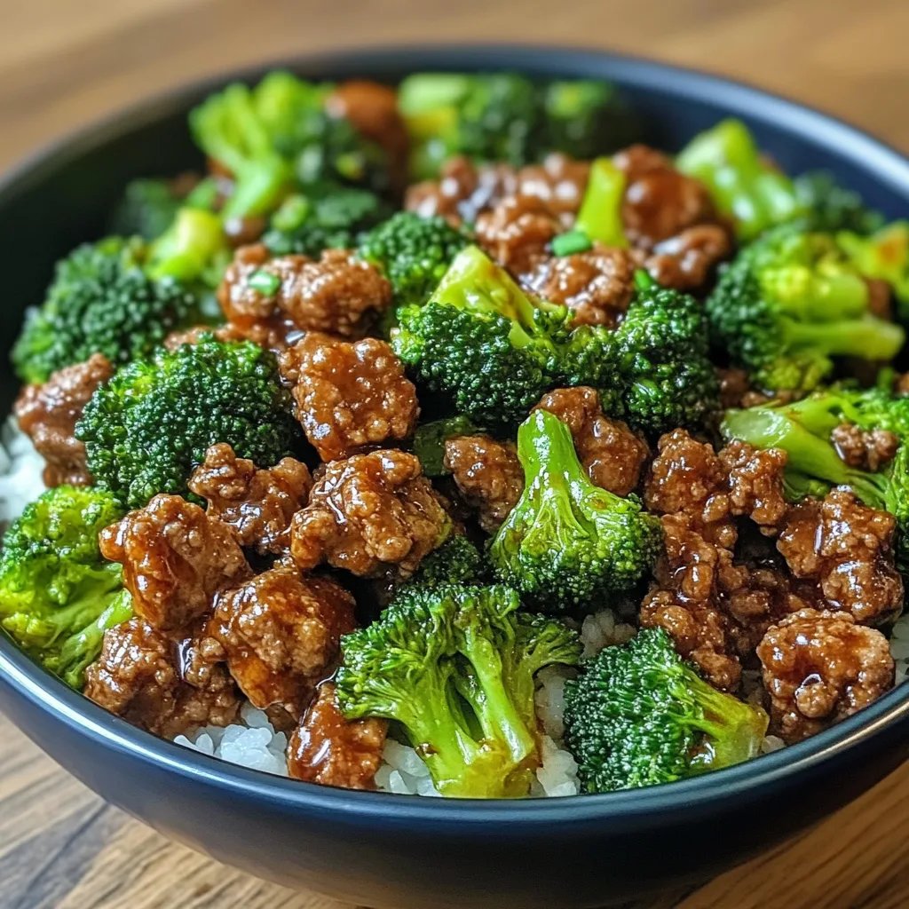 Honey Garlic Ground Beef & Broccoli: An Amazing Ultimate Recipe
