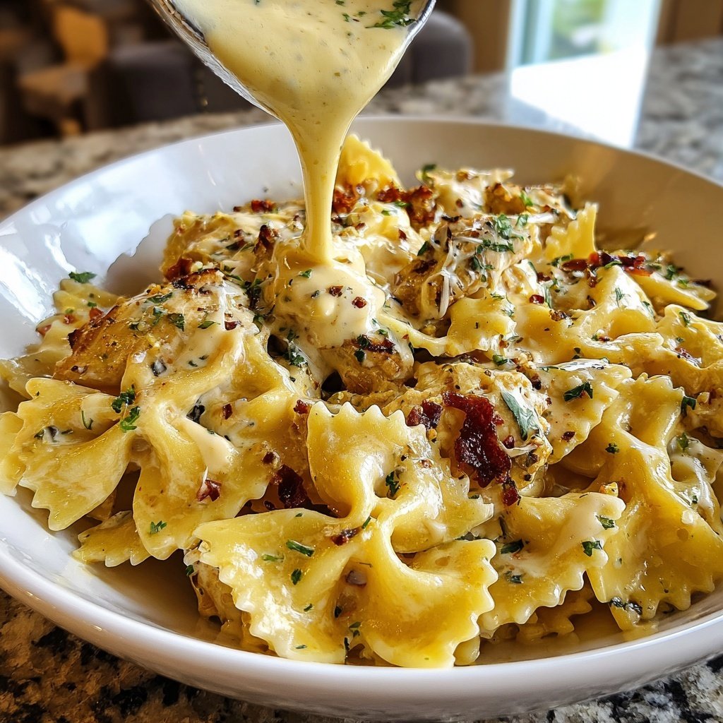Creamy Marry Me Chicken Bowtie Pasta