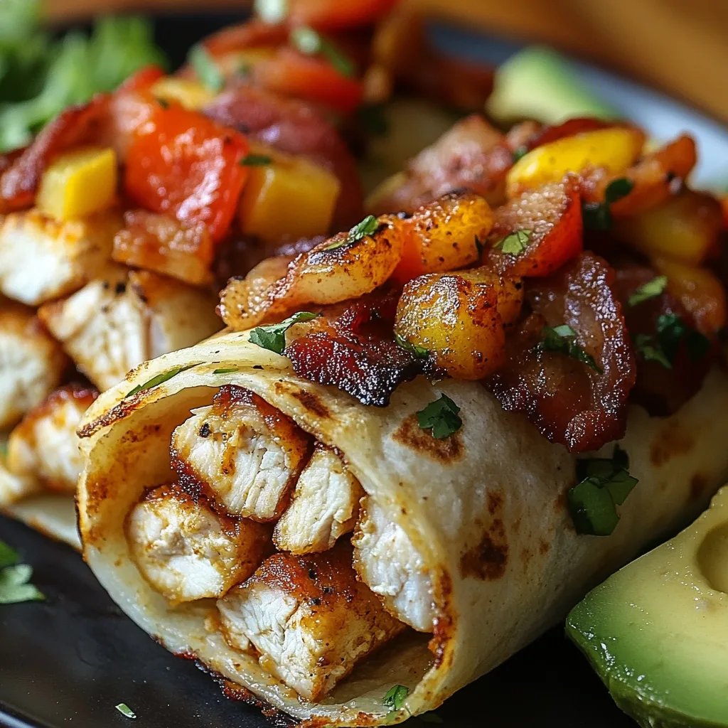 <p>Spicy & Creamy Chicken Bacon Wraps: The Incredible Ultimate Recipe You Need</p>