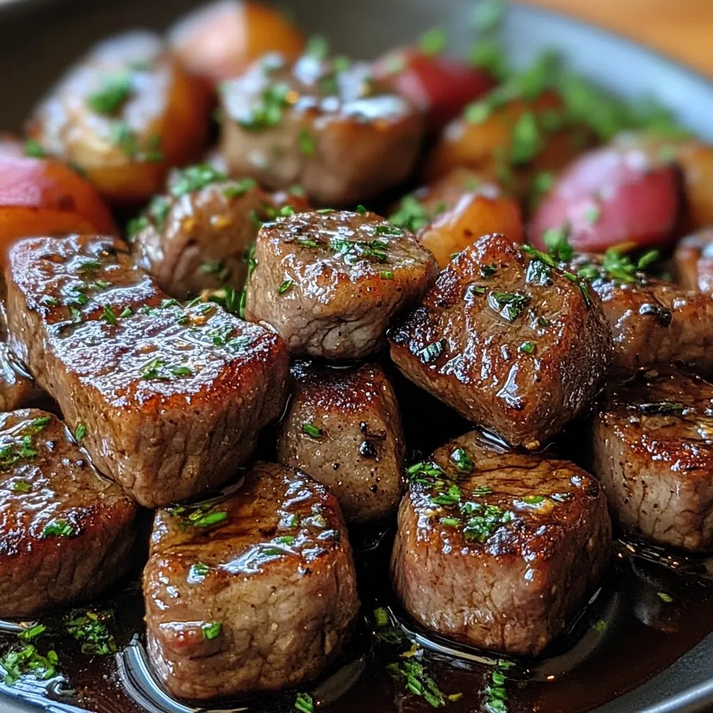 Savory Steak Bites Made w/ Tender Stew Meat: An Amazing Ultimate Recipe