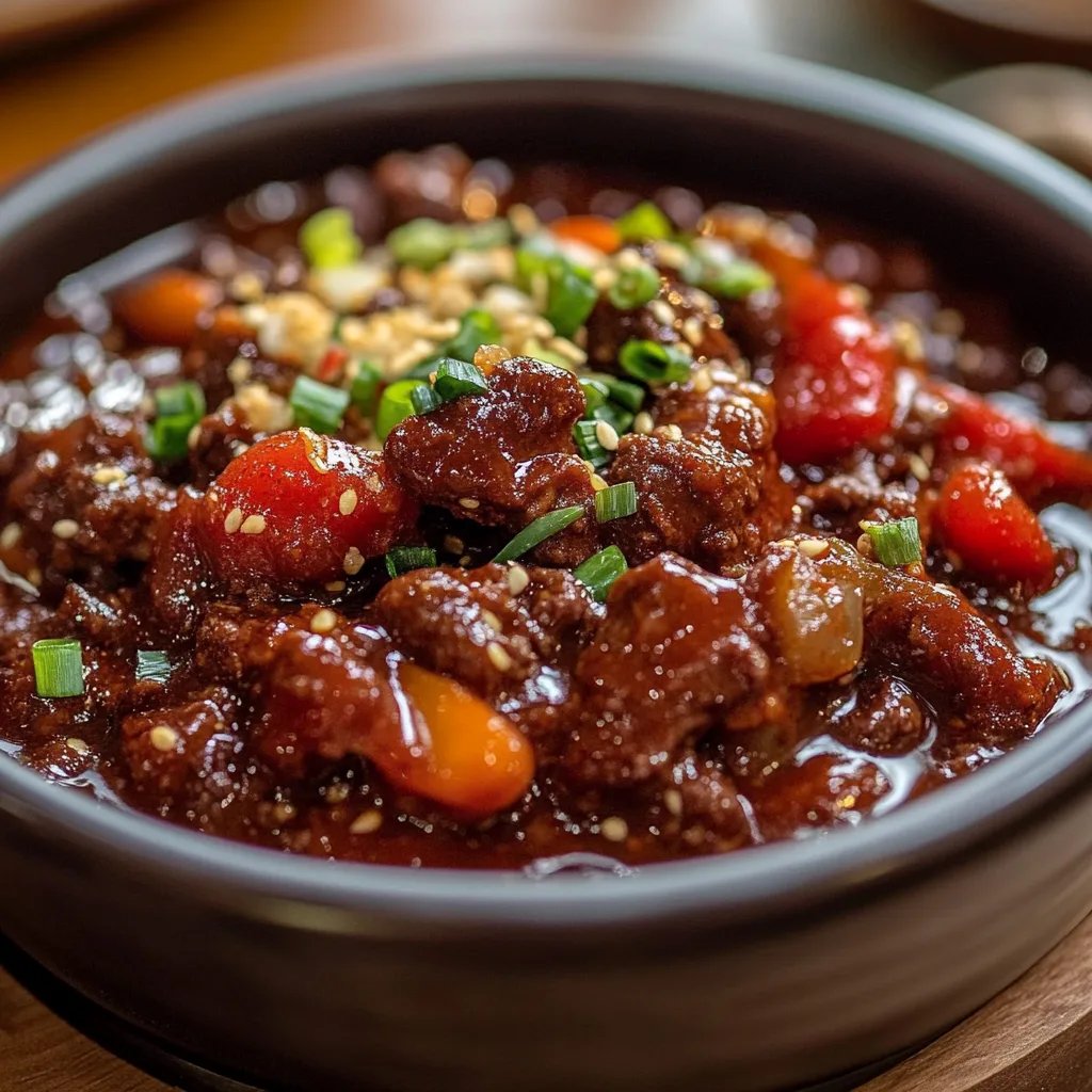Gochujang Chile Con Carne: An Amazing Ultimate Recipe