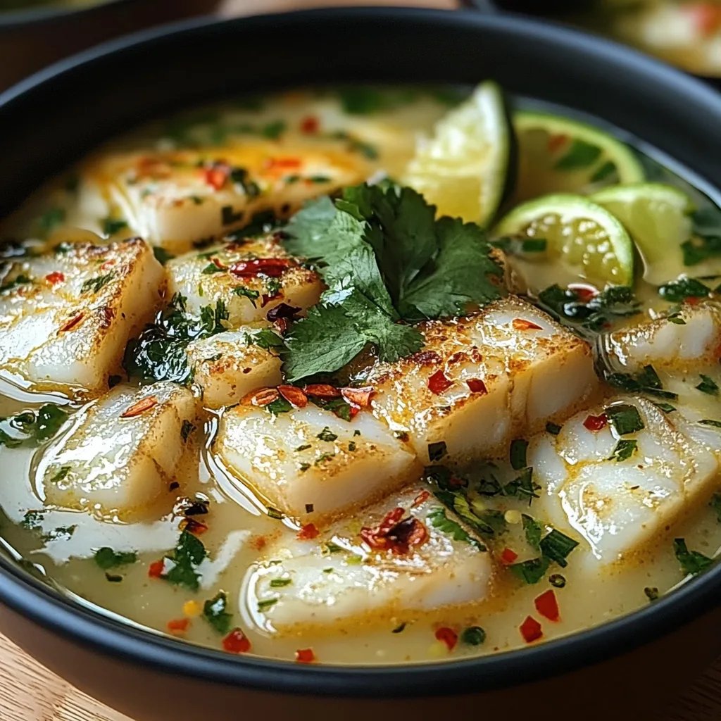 Coconut Lime Fish Soup: An Incredible Ultimate Recipe for a Healthy Meal