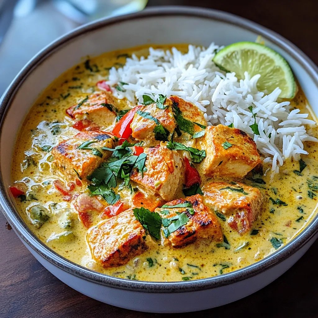 Salmon in Coconut Lime Indian Curry: An Amazing Ultimate Recipe
