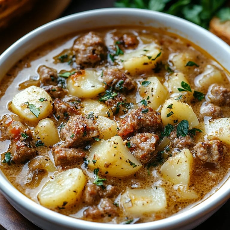 Cozy Italian Sausage and Potato Soup: An Incredible 7-Step Recipe